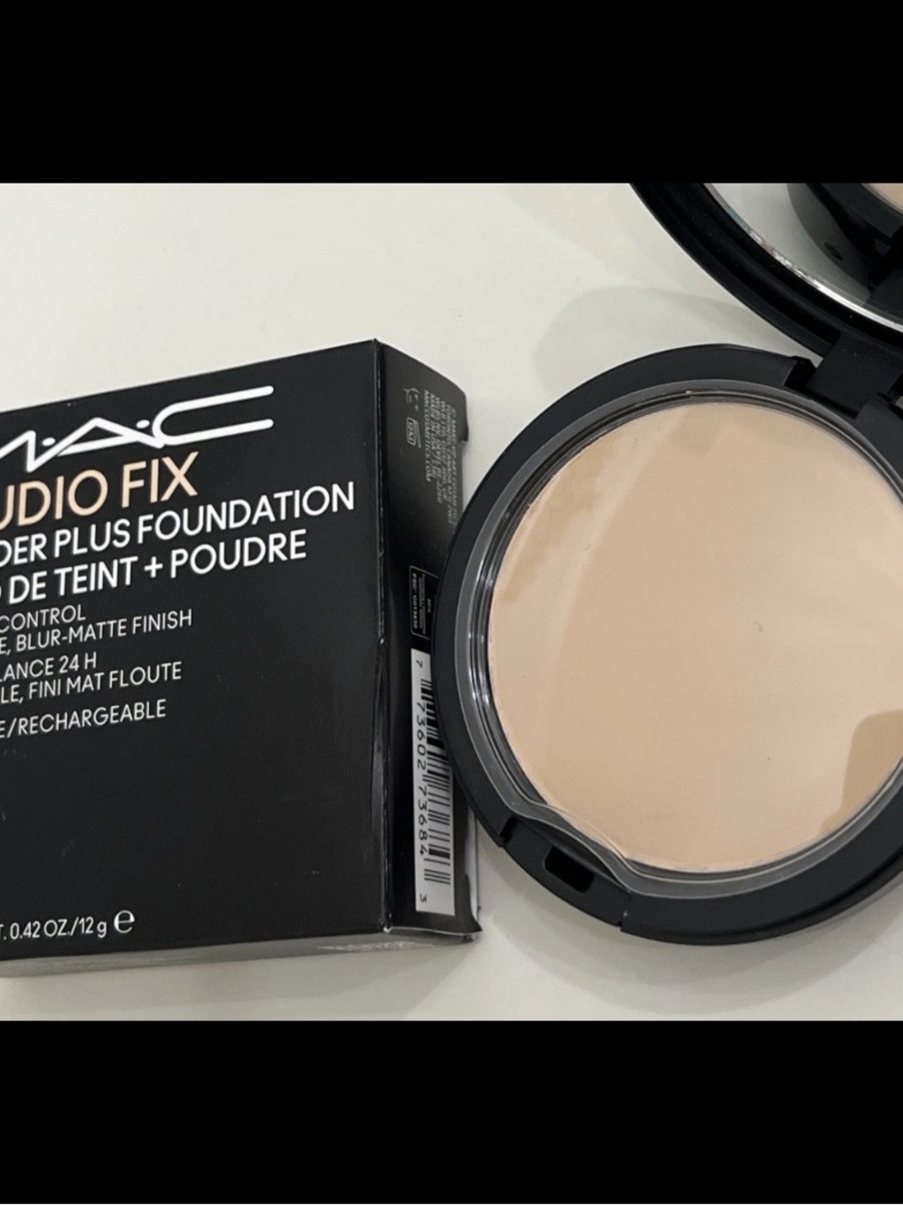 MAC Cosmetics Studio Fix Powder Foundation - NC12 - 0.42oz NIB